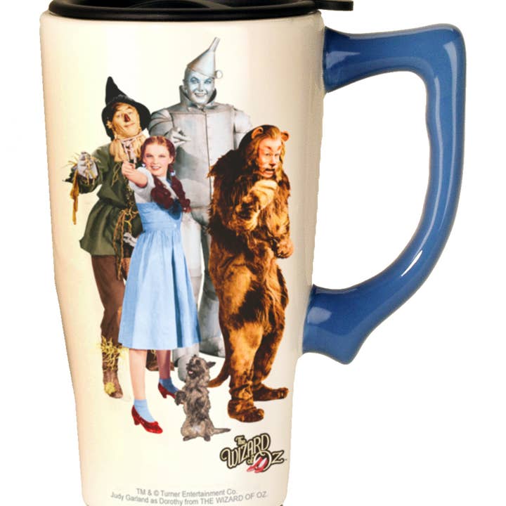 Wizard of Oz Travel Mug for wholesale by Spoontiques, Inc