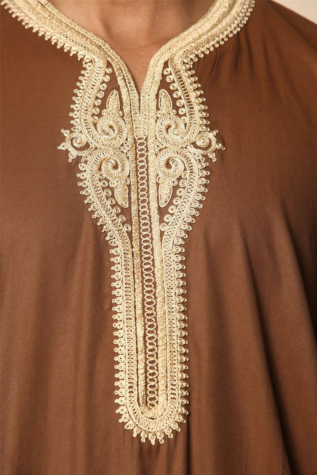 Infinity Leather (Upperclass Fashions Ltd) - Wholesale Robe - Men's - Men's Moroccan Thobe Jubba Robe Eid Djellaba Gandoura11