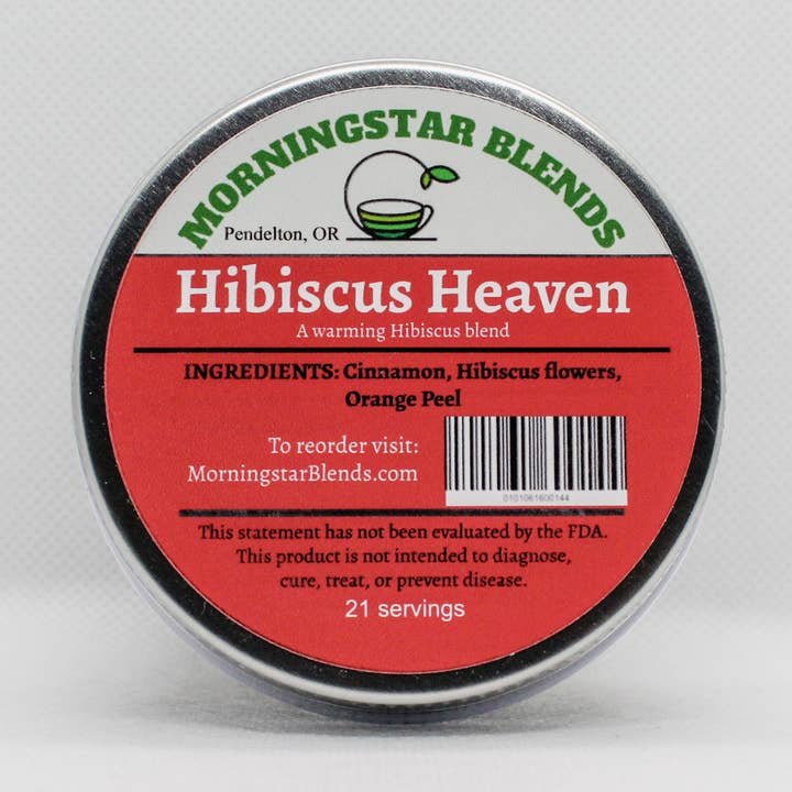 Hibiscus Heaven - Herbal Tea - Small Batch for wholesale by Morningstar Blends