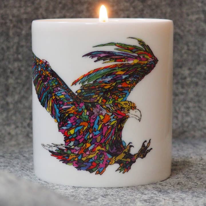 VELA – VELA DE CERÁMICA VERTIDA A MANO EAGLE para venta al por mayor de Chloe Gardner