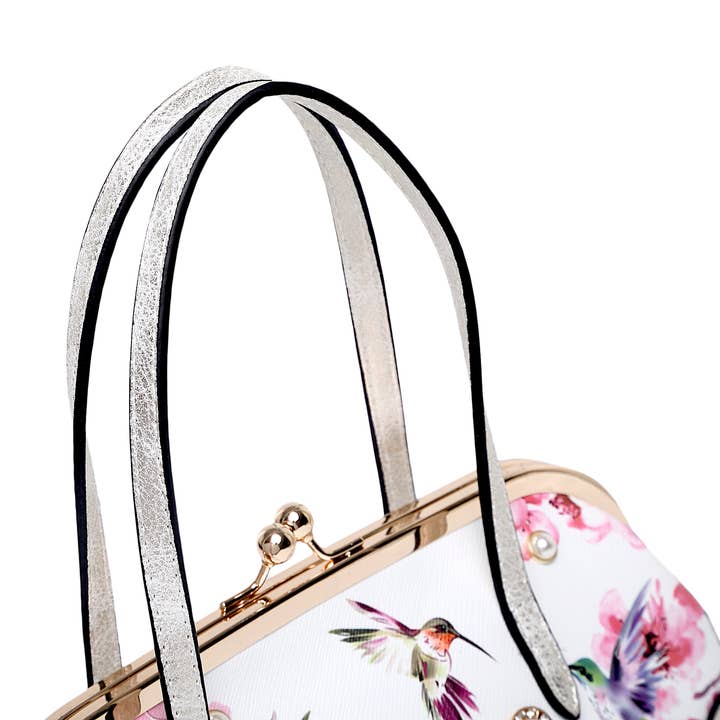 Brangio (Italy) Company Inc. - Wholesale Crossbody Bag - Women's - Brangio Italy Floral & Hummingbird Crossbody Bag6
