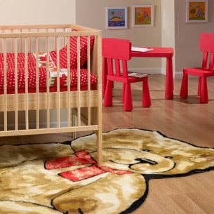 classic teddy bear playmat rug for wholesale by Walk on Me