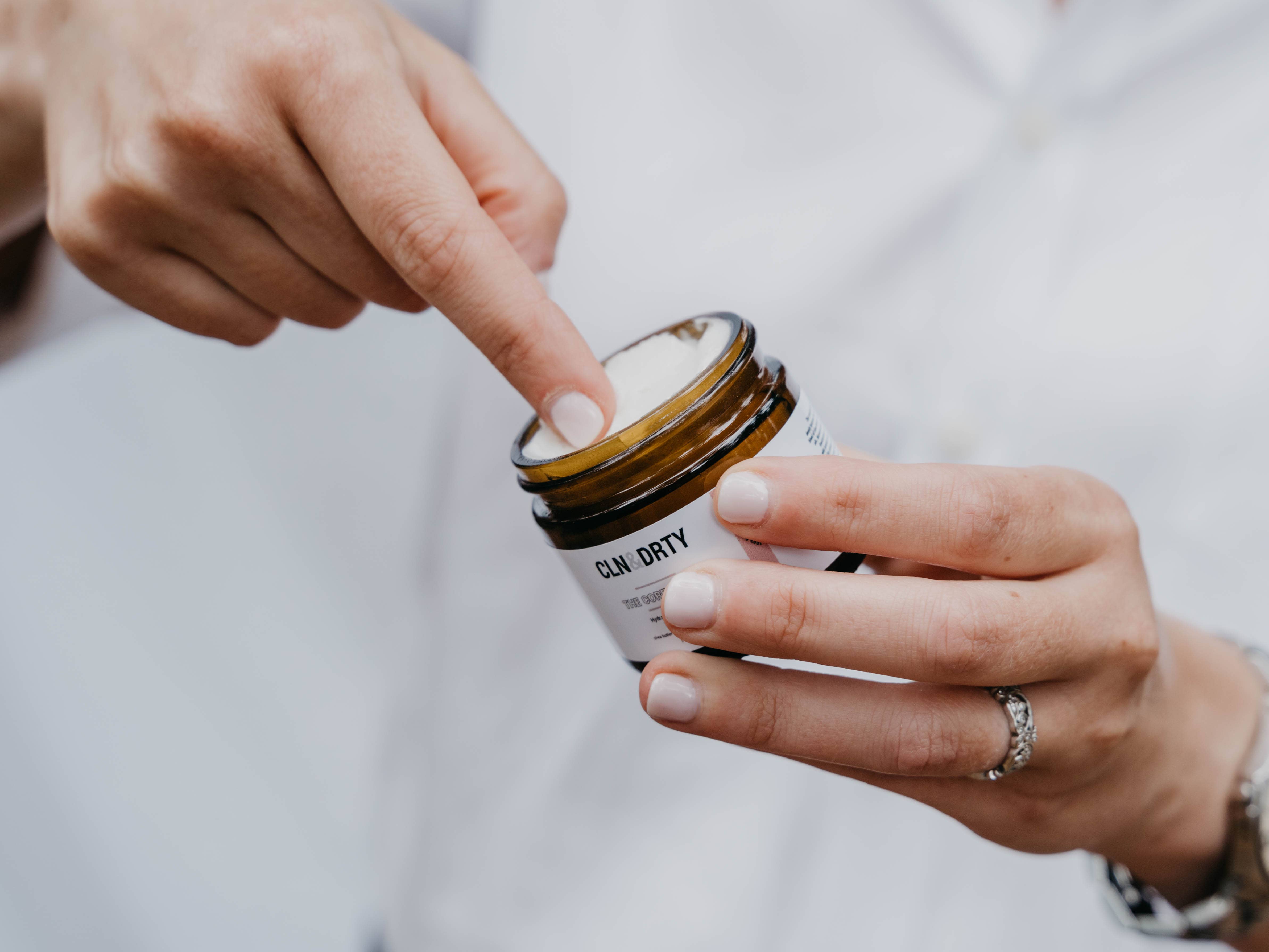 CLN&DRTY Natural Skincare - Wholesale Facial Moisturizer - The Core Cream - for normal + dry skin3