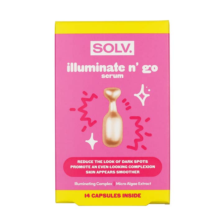 SOLV. Illuminate n' go Serum 14 Capsules for wholesale by Solv.