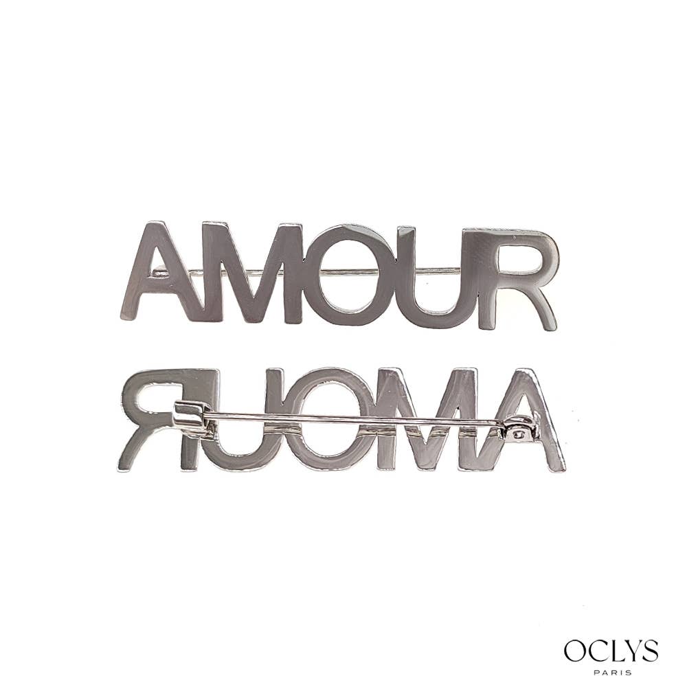 Oclys - Wholesale Brooch - Stainless steel love brooch2