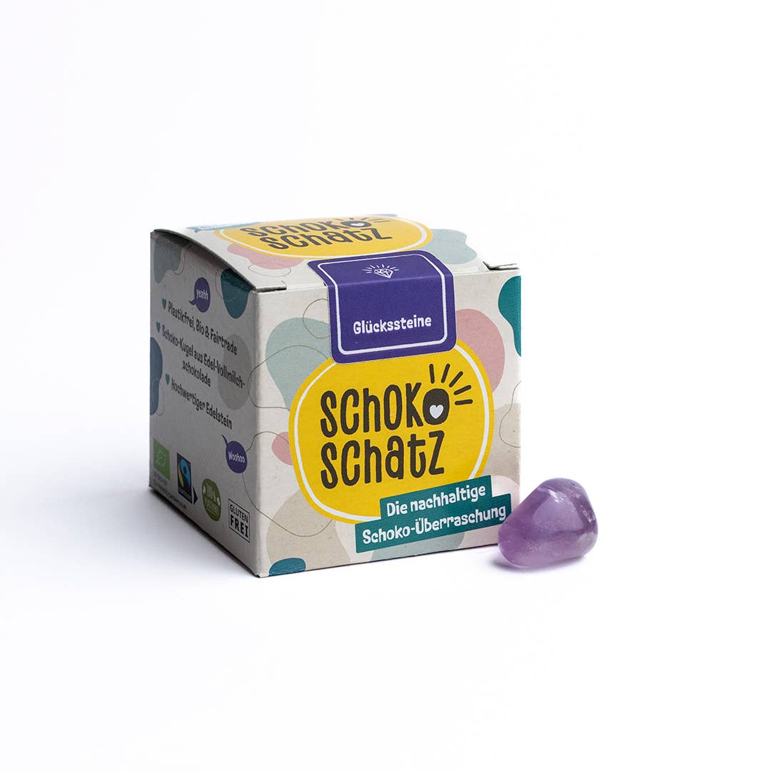 SchokoSchatz e.K. – wholesale Choklad – Chokladkula med överraskning "Lyckostenar" för påsk3