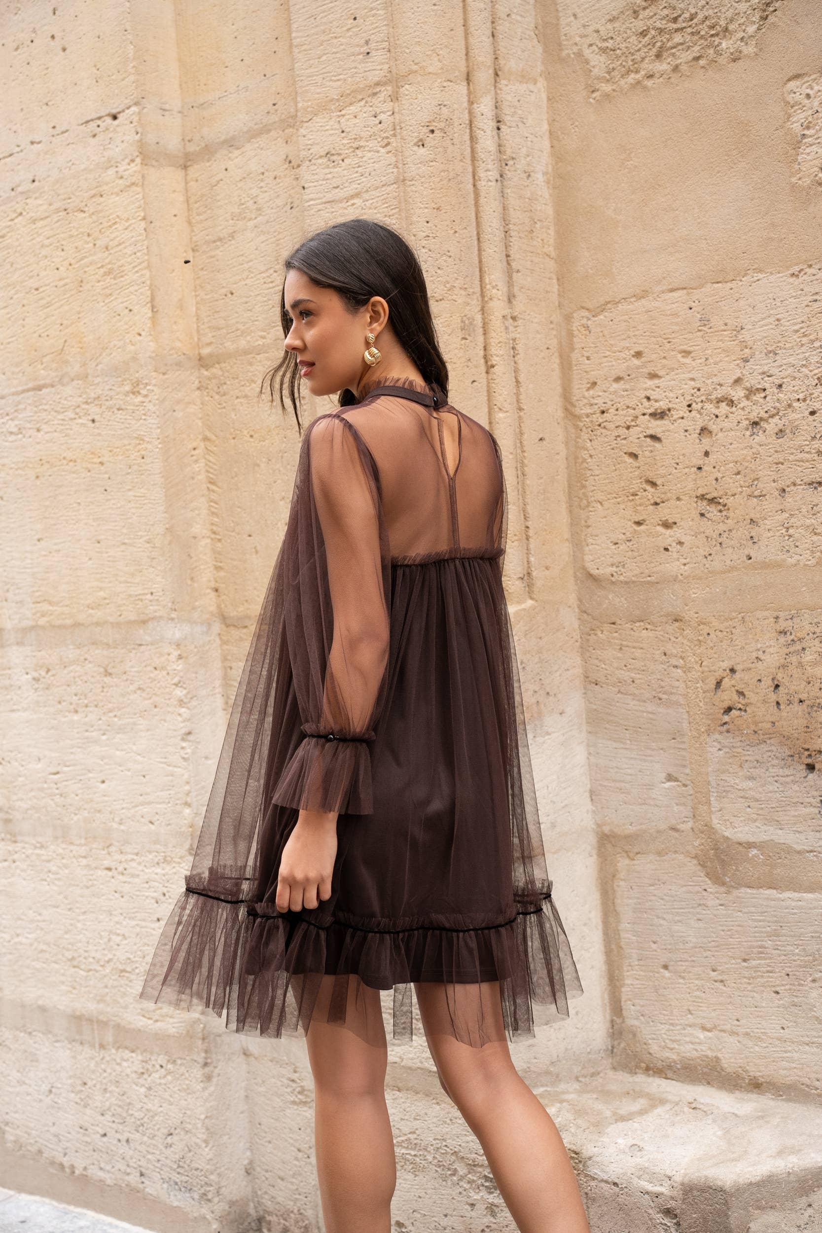 CHOKLATE PARIS - Wholesale Dress - Women's - Iris tulle dress - 808769