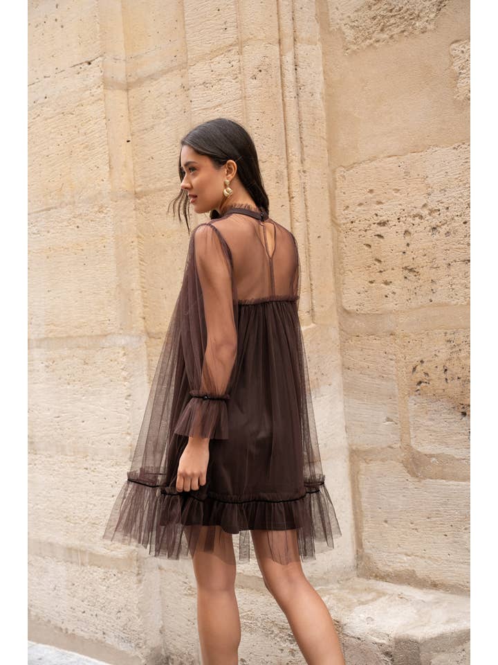 CHOKLATE PARIS - Wholesale Dress - Women's - Iris tulle dress - 808769