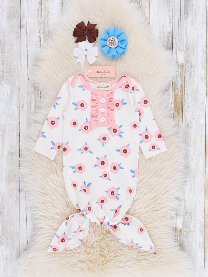 Daisy Doodle Knot Gown for wholesale by Marie Nicole Clothing