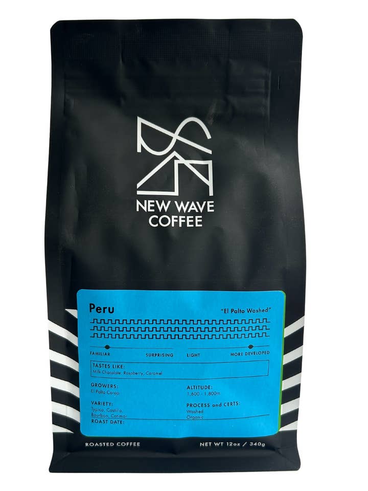Peru Organic El Palto Washed for wholesale by New Wave Coffee Roasters