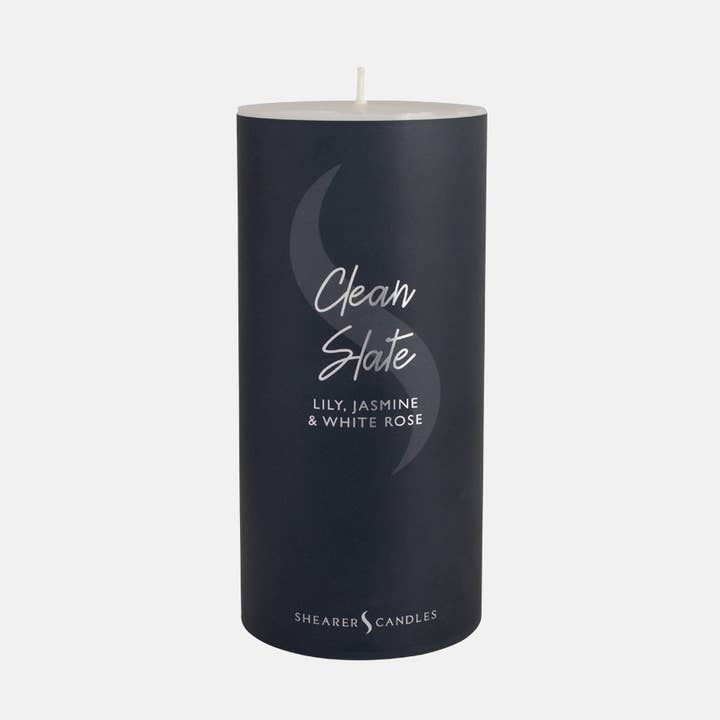 Shearer Candles – wholesale Pillar candle – Clean Slate Pillar Candle0
