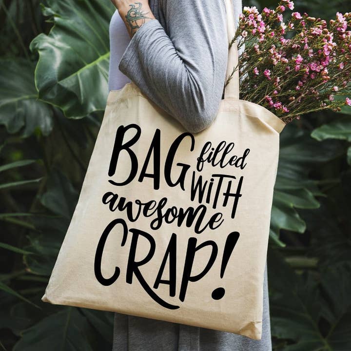 Tasche gefüllt mit Mist-Tragetasche für den Großhandel von Potter's Printing