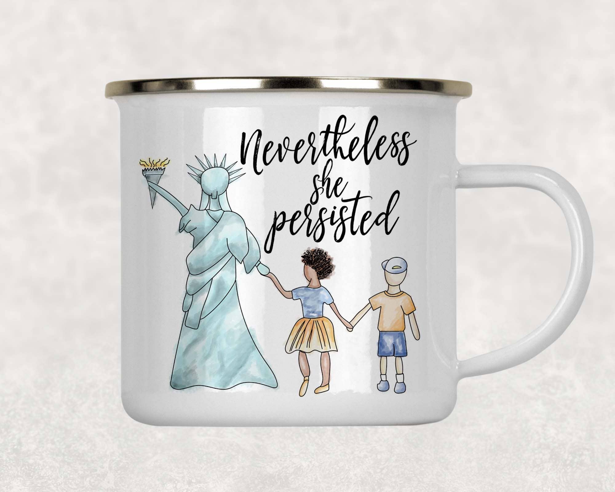 Bumble Wren - Wholesale Coffee Mug - Nevertheless she persisted Camp cup0