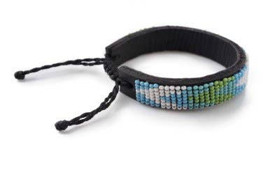 BeadWORKS - Wholesale Beaded Bracelet - Leather Bracelet0