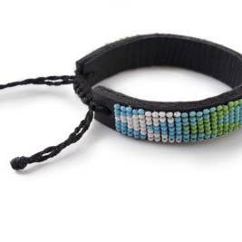 BeadWORKS - Wholesale Beaded Bracelet - Leather Bracelet