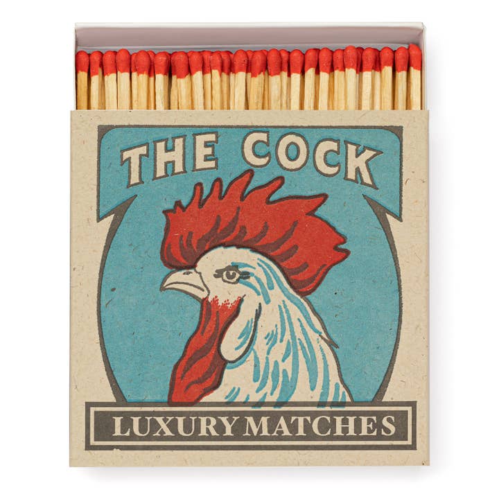 Archivist Gallery - Wholesale Matches - The Cock | Square - Safety Matches