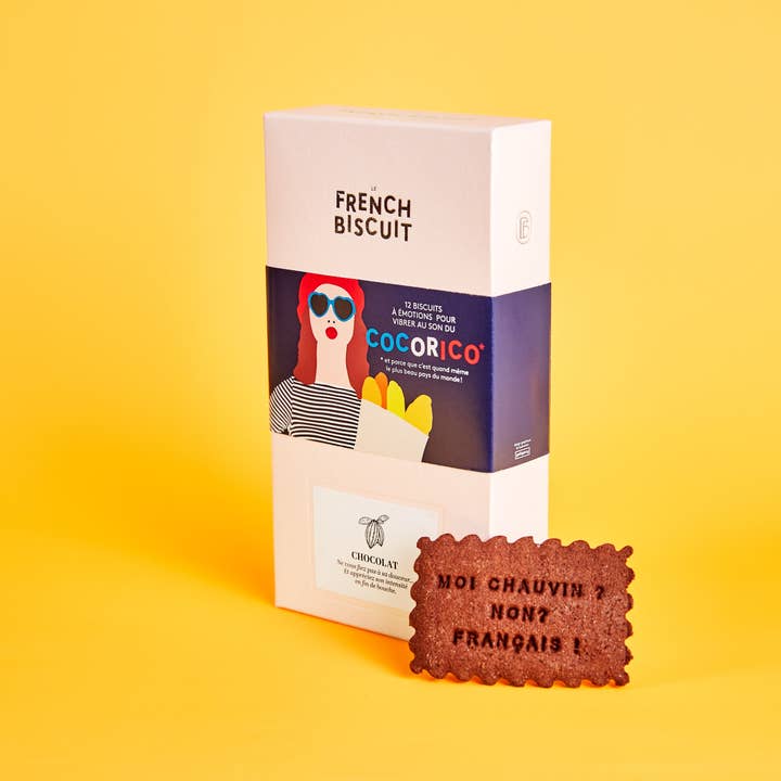 PENTOGONA – wholesale Kakor – Cocorico-kex med franska budskap1