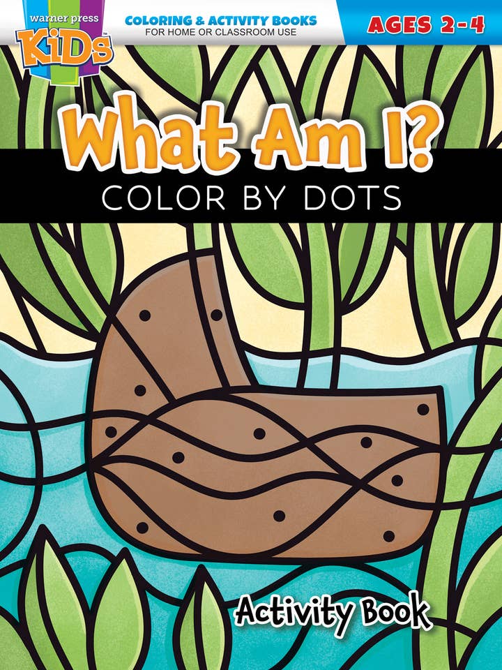 What Am I? Color by Dots Activity Book for wholesale by Warner Press