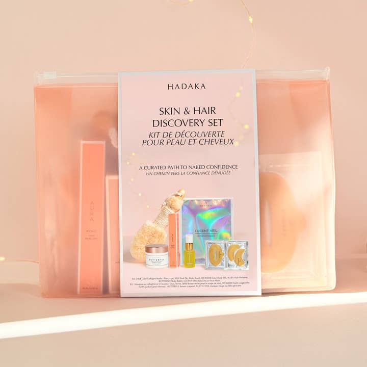 Hadaka Beauty - Wholesale Bath & Body Set - SKIN & HAIR HOLIDAY KIT - Hair Perfume, Masks, Bodycare0