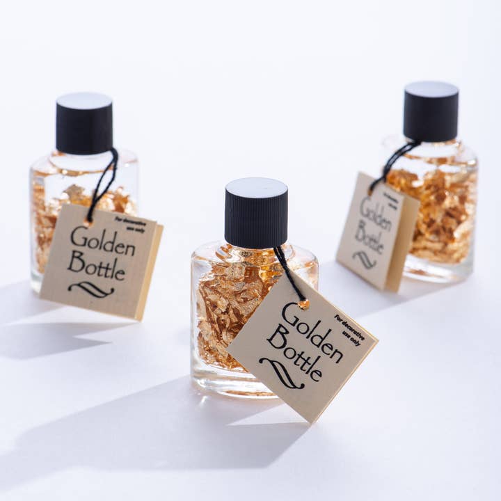 GeoCentral - Wholesale Party Favor - Golden Bottles