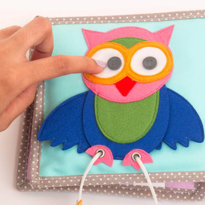 Jolly Designs GmbH - Wholesale Baby & Toddler Book (0-2) - Peek-a-Boo — 6 Page Mini Quiet Book4