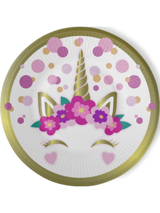 8 Plates 23 cm Lil Unicorn for wholesale by Fiestora
