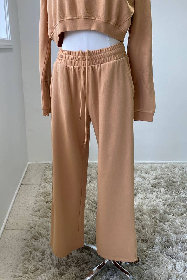 Nectar Clothing - Wholesale Lounge Sweatpants/Joggers - Women's - Basic Wide Leg Sweatpants11