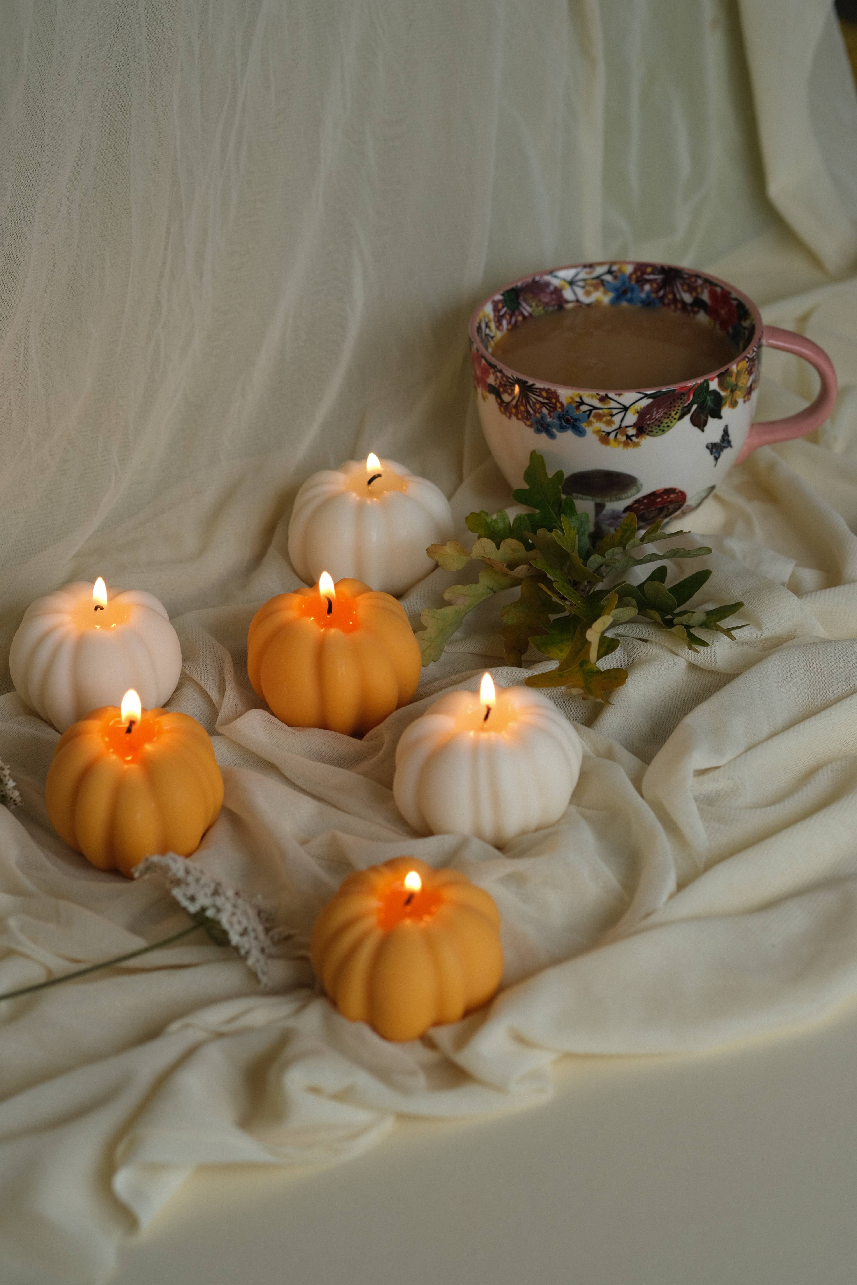 Interlude Candles - Wholesale Novelty Candle - Pumpkin Shaped Candle2