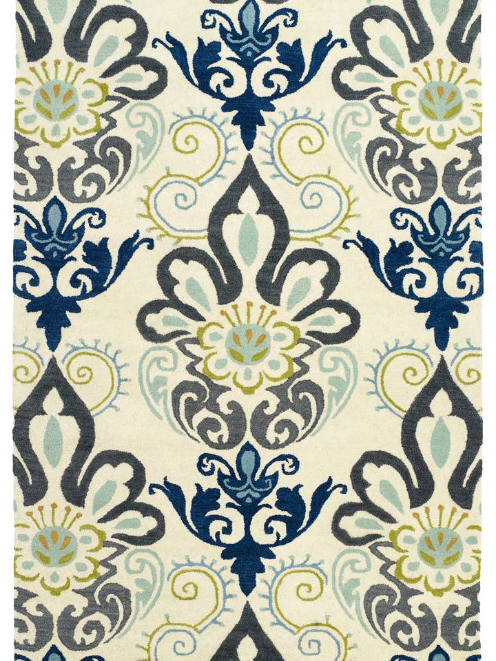 Global Inspiration Collection Blue 2'6"x8' Runner Runner por atacado de contempo fashion