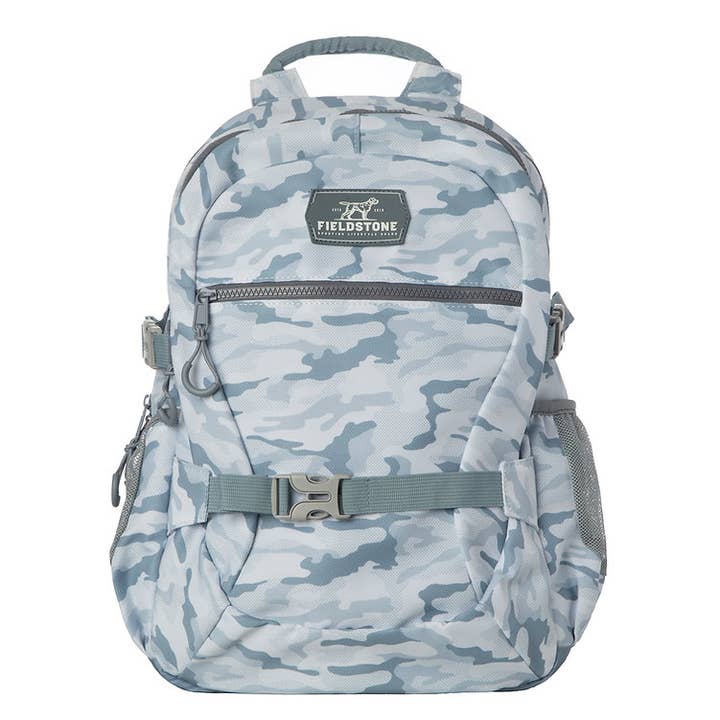 Snow Camo Backpack (867) for wholesale by Fieldstone - Sporting Lifestyle Brand