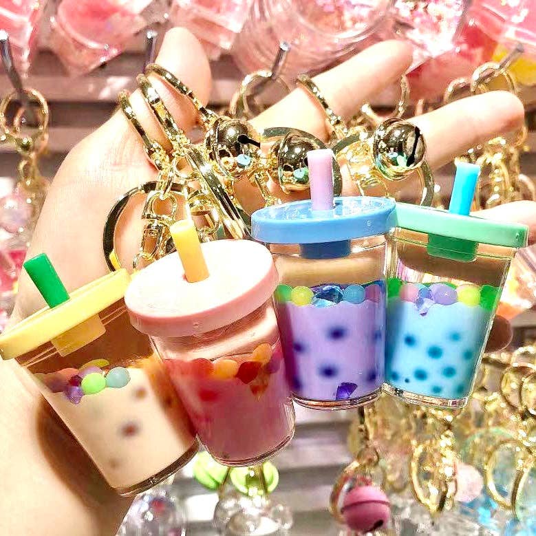 BCmini - Wholesale Keychain - Unisex - 12093 Pastel Boba Floaty Key Charm1