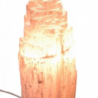 Mineral Selenite Lamp 30 cm for wholesale by WLM