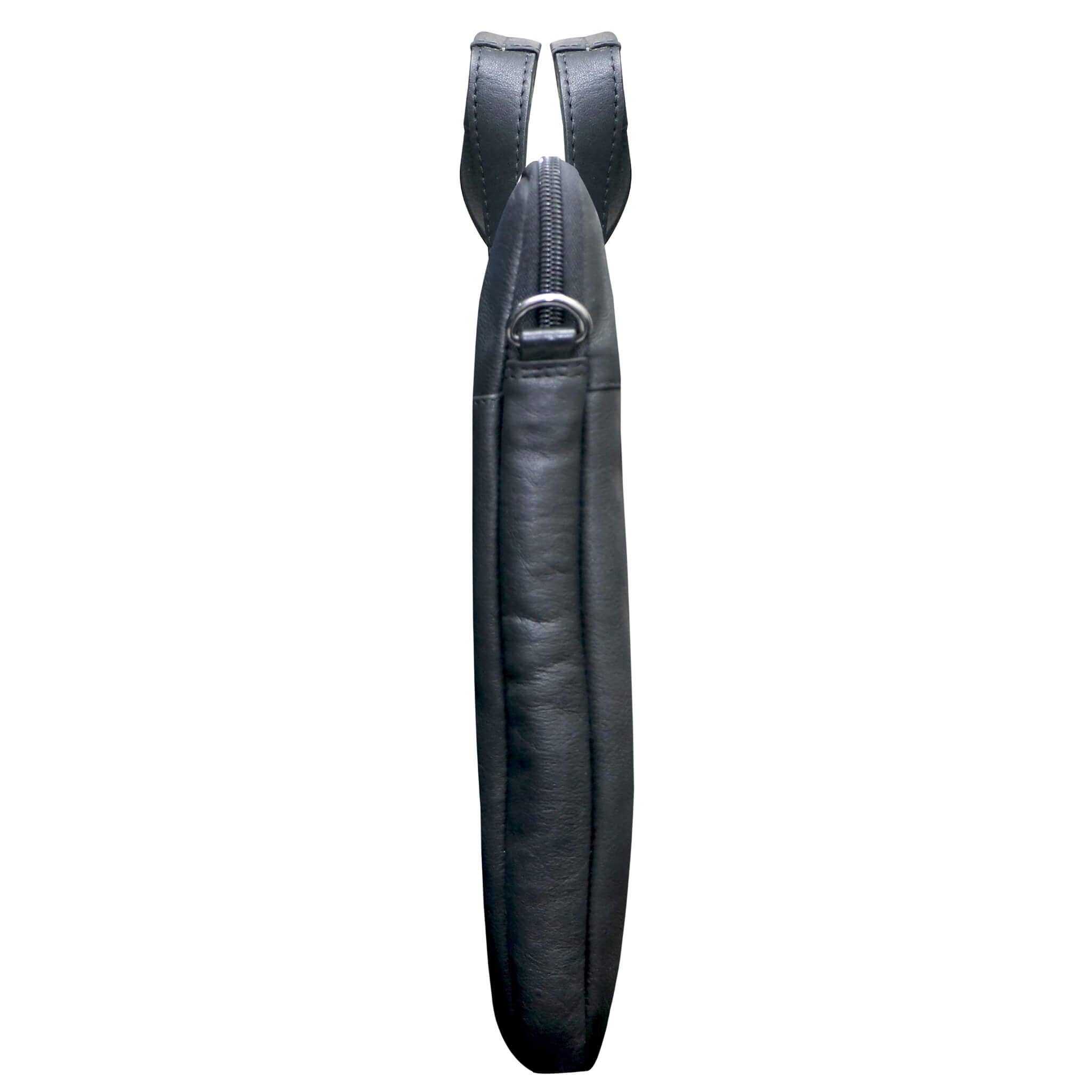 Greenwood - Vente Sac pour ordinateur portable – unisexe - Fred Sacoche pour ordinateur portable 17 pouces en cuir avec bandoulière amovible22