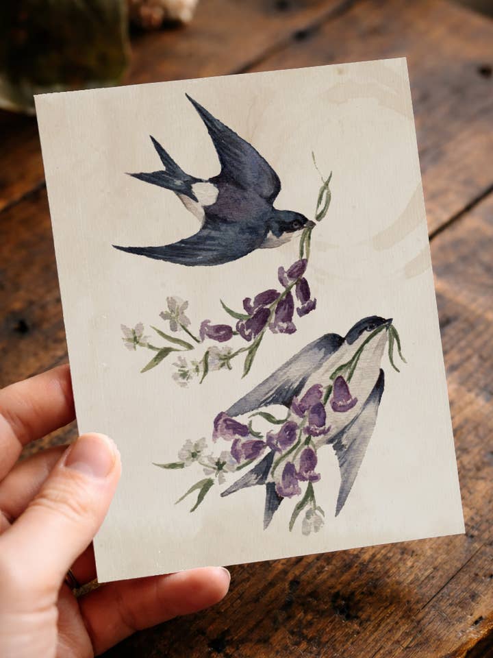 Summer Is Here 100% Recycled Greeting Card for wholesale by Brooke Marie