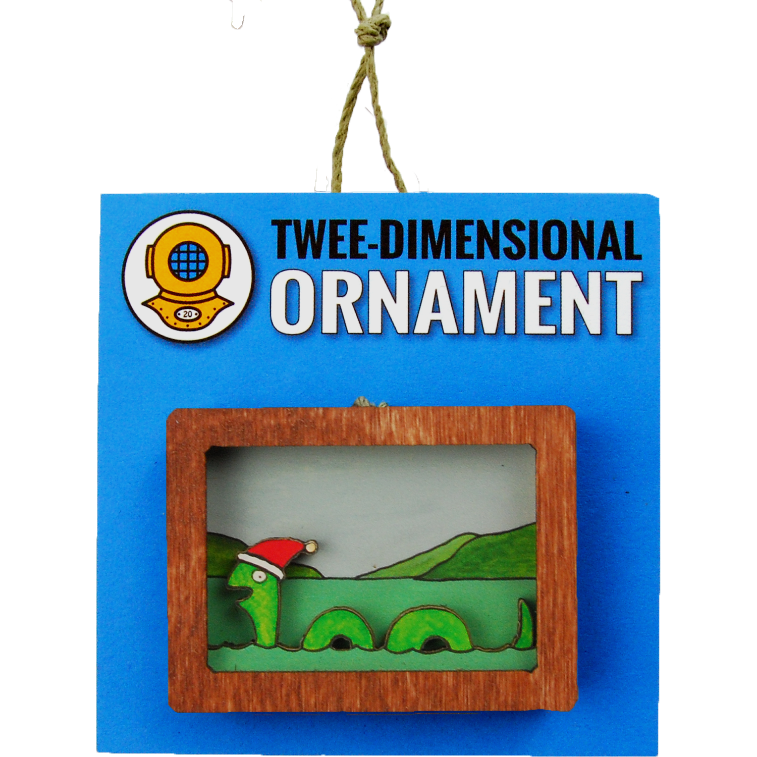 20 Leagues - Wholesale Ornament - Holiday Sea Serpent Ornament1