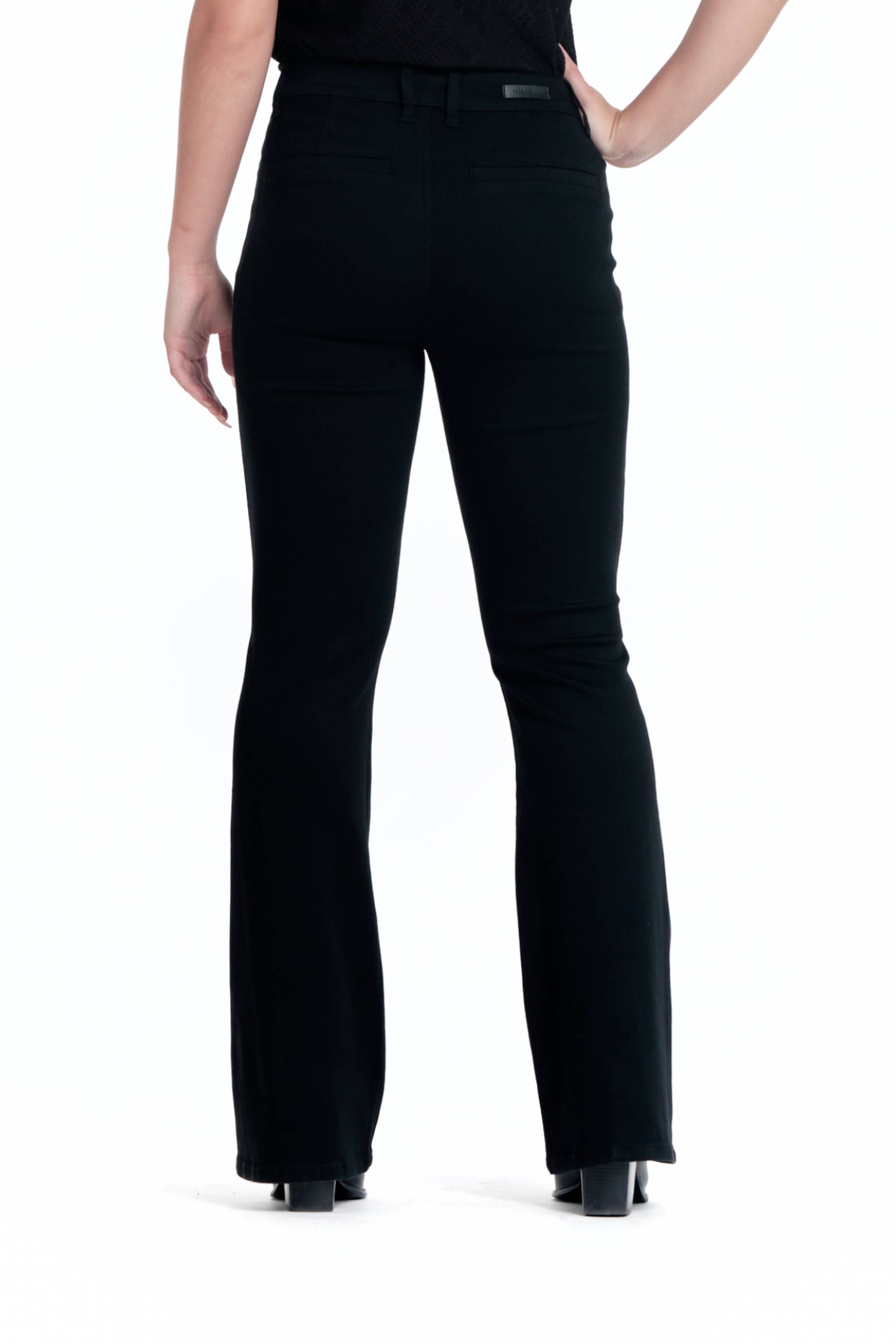1822 Denim – wholesale Jeans – Women’s – 33" BETTER BUTTER SLIM BOOT TROUSER JEAN -BLACK1