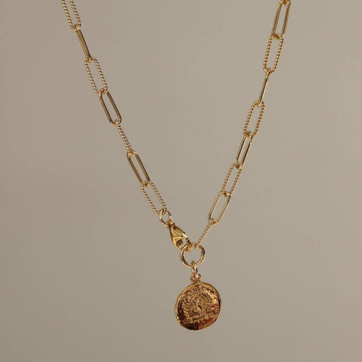 Katie Waltman Jewelry - Wholesale Pendant/Charm Necklace - LORA COIN NECKLACE3