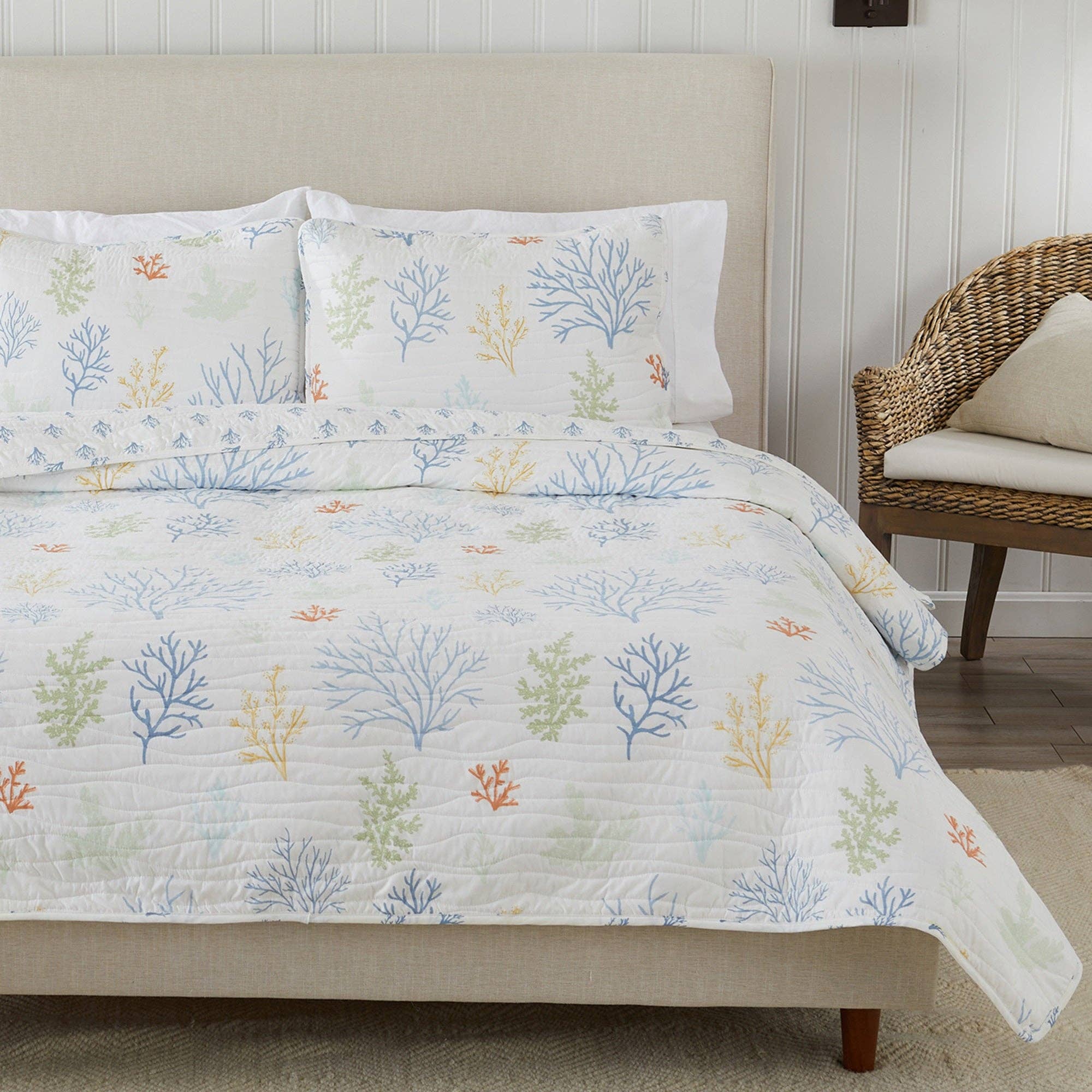 Quilt & Sham Set - Coastal Design - Maldives Collection for wholesale on Faire0