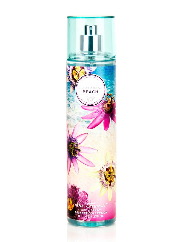 Copacabana Beach Body Mist for wholesale by So French Perfumes