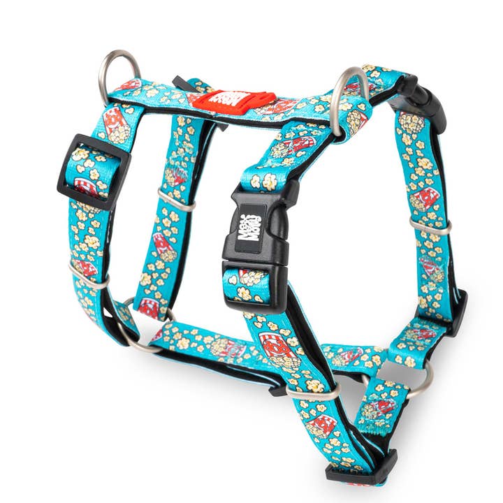 Dog H-Harness - Popcorn for wholesale by Max & Molly