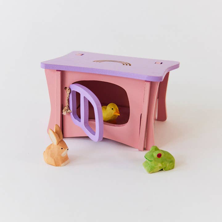 Sarah’s Silks - Wholesale Wood Toy - Kids - Wooden Painted Chick3