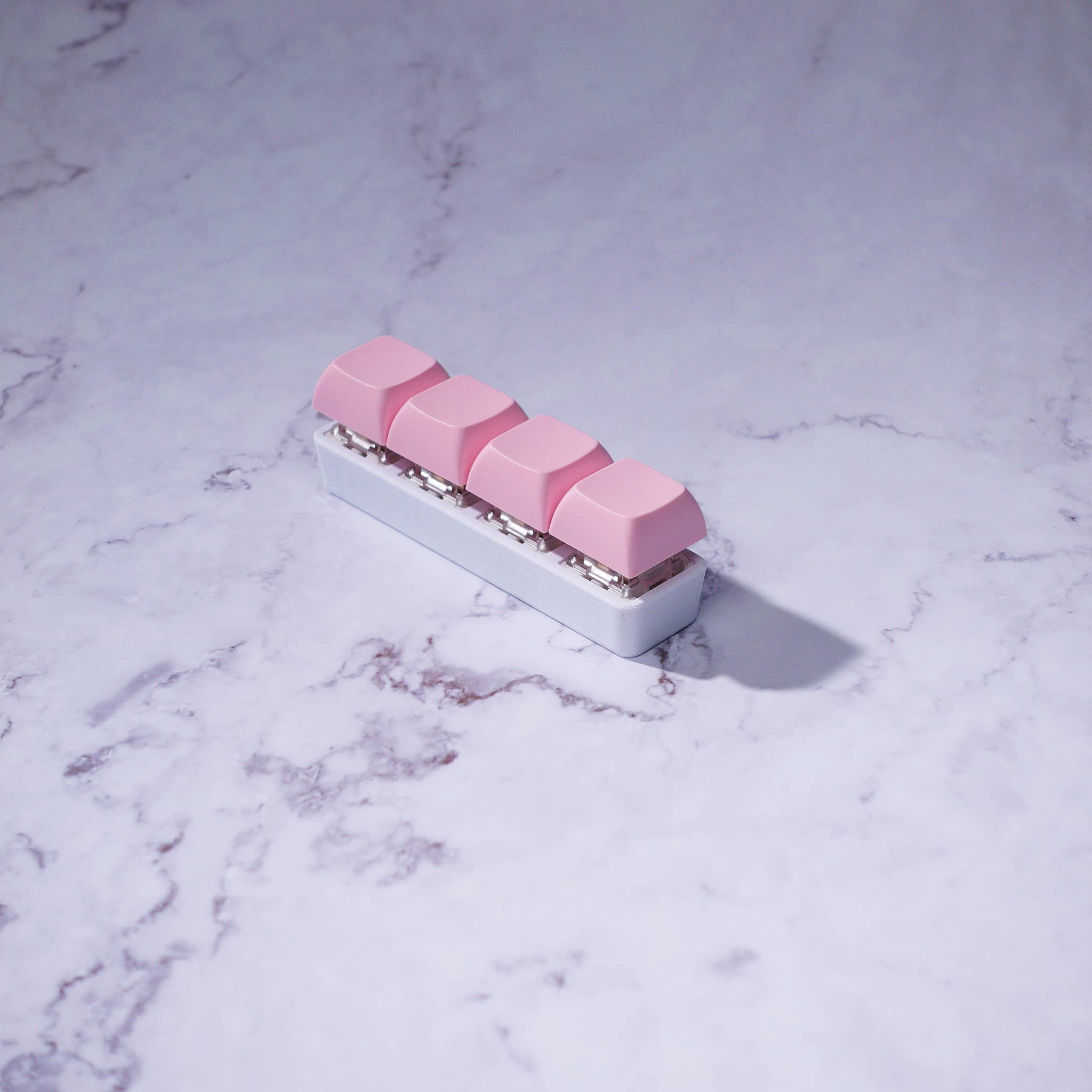 Strudel3D - Wholesale Fidget Toy - Kids - 4 Key Mechanical Keyboard Fidget Keychain2