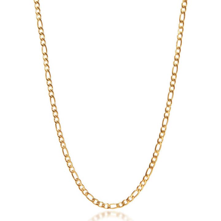 Classic Figaro Chain Necklace for wholesale by Dainty Diamond