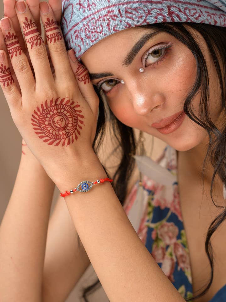 Evil Eye Bracelet for wholesale by Henna Shoppe