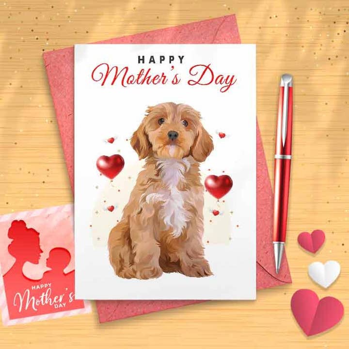 Funny Apricot Mother's Day Card - Mothers Day Card for wholesale by VenusArtsShop