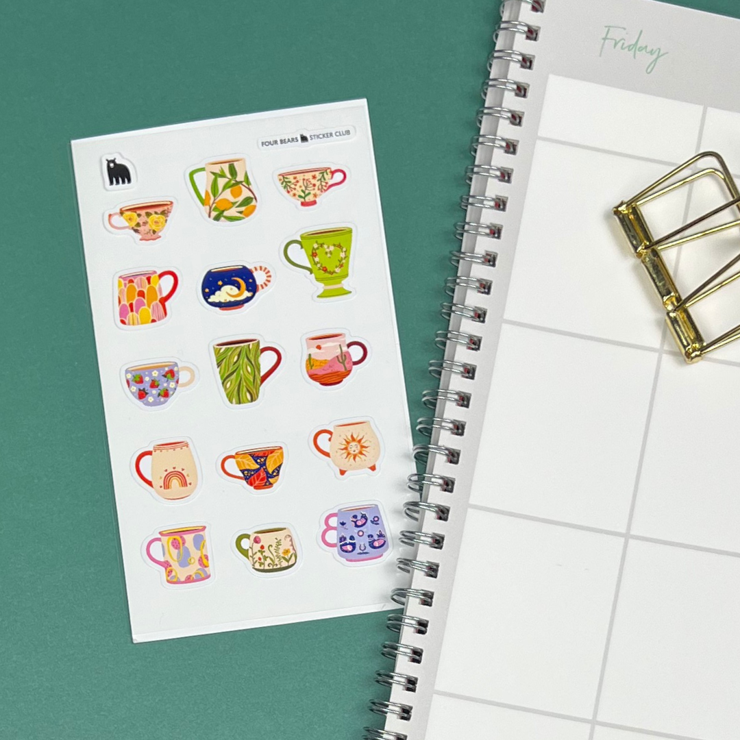 Four Bears Sticker Club - Wholesale Sticker - Brew-Tea-Ful3