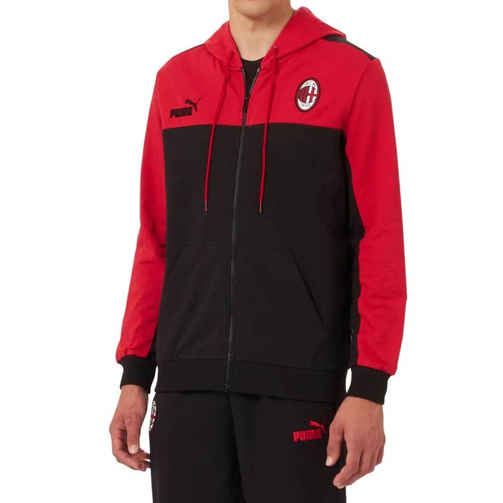 Puma AC Milan Freizeit Fans Baumwolle Präsentationsanzug 2022/23 für den Großhandel von SchnappFreude