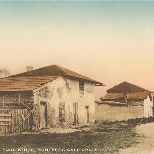 Kunsttryk CA-820 Huset med de Fire Vinde, Monterey for engroshandel hos Found Image Press