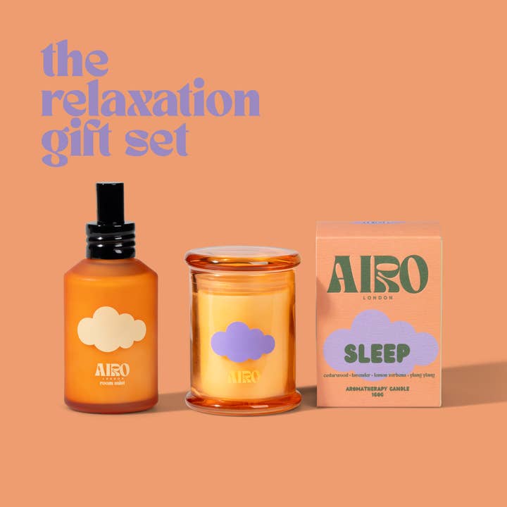 The Relaxation Gift Set for wholesale by AIRO aromatherapy