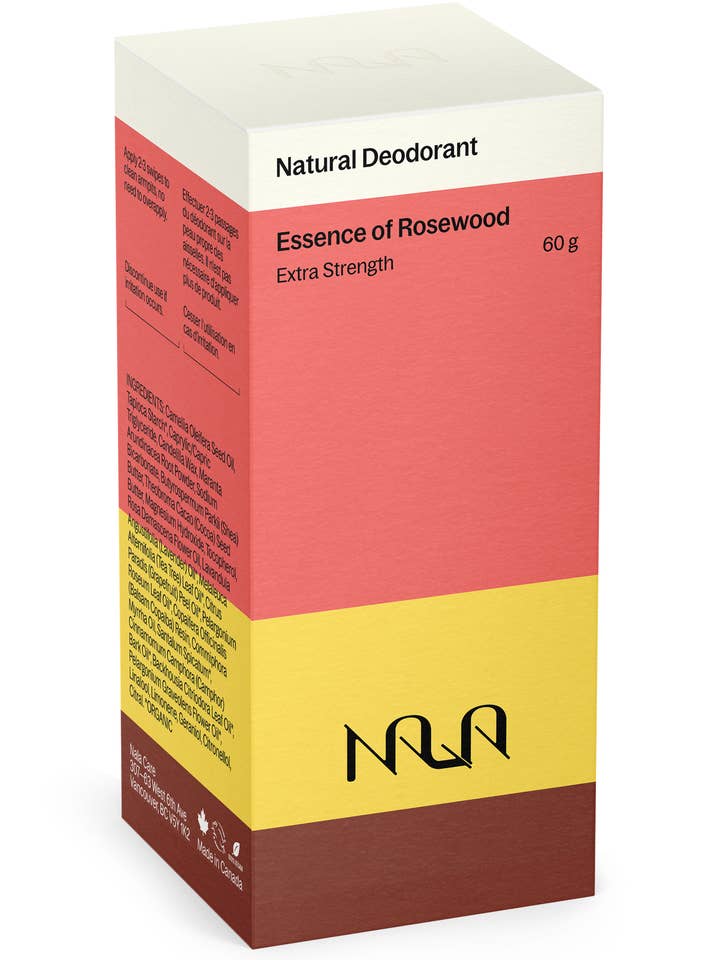 Essence of Rosewood Extra Strength Natural Deodorant for wholesale by Nala